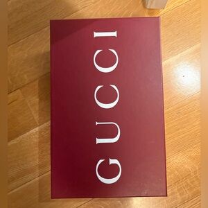Gucci Red Shoe Box